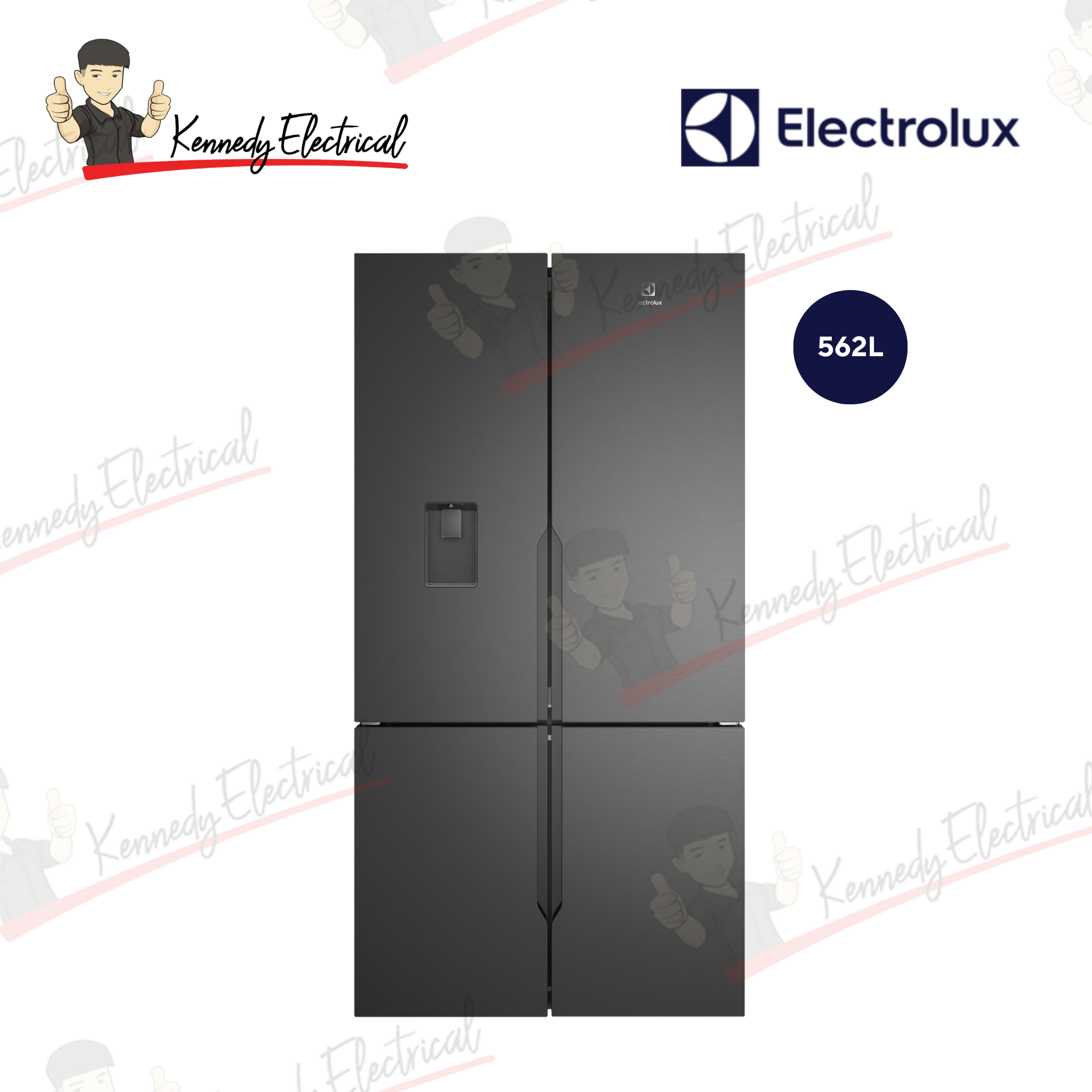 Electrolux 562L UltimateTaste 700 French Door Inverter Fridge (EQE5660A-B)