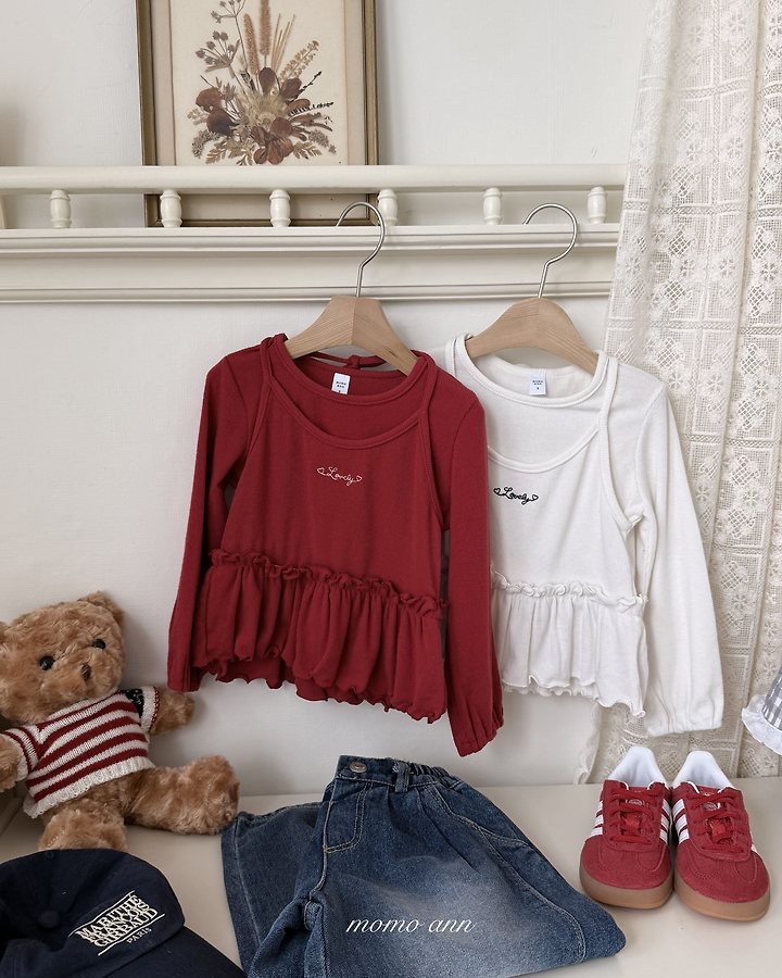 Momoann | Halter Frill T