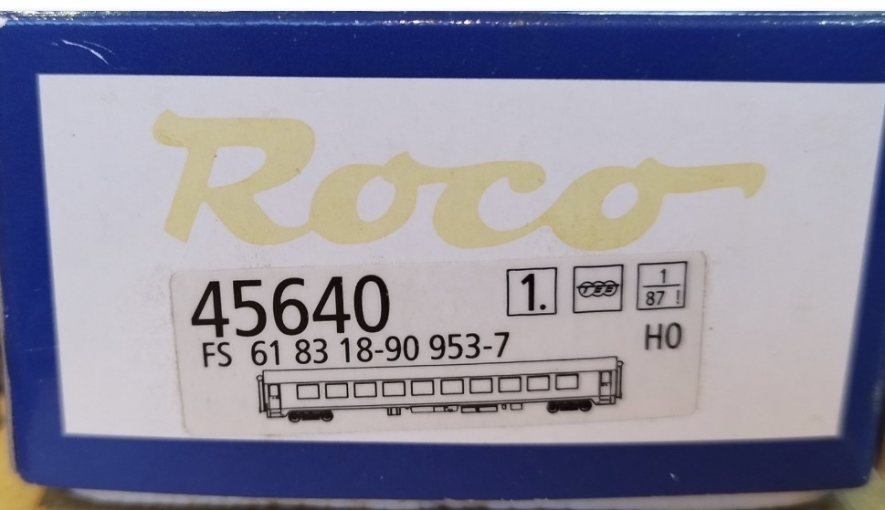 ROCO 45640 TEE 開放式客車 FS 61 83 18-90 953-7 全新原包裝