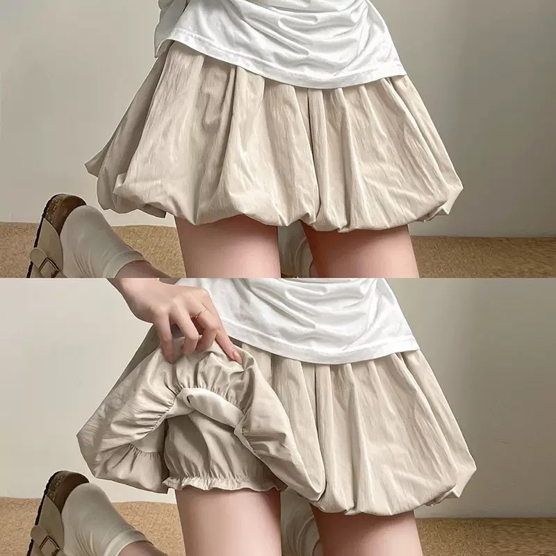 SK322冰丝花苞裙