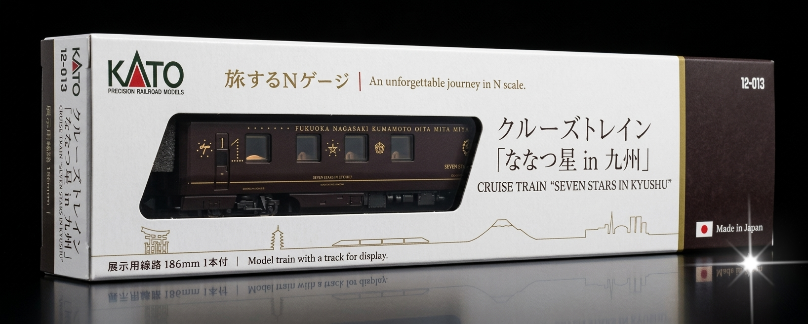九洲之星先頭模型展示車（含燈光裝置）Kato N規