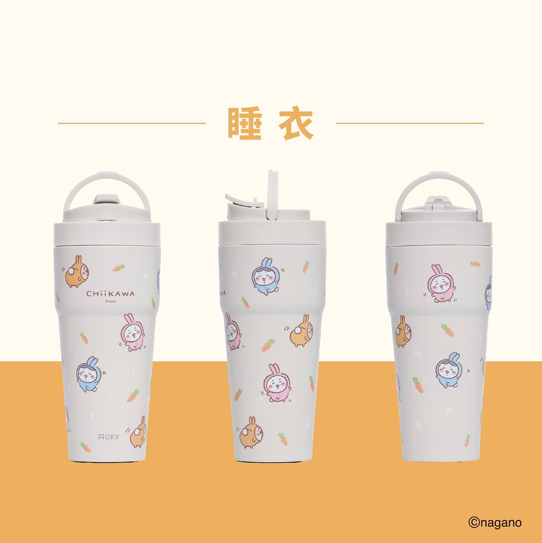 《Pre-Order》Chiikawa 吉伊卡娃 WOKY 渾圓杯 770ml  (26CKW14-P)