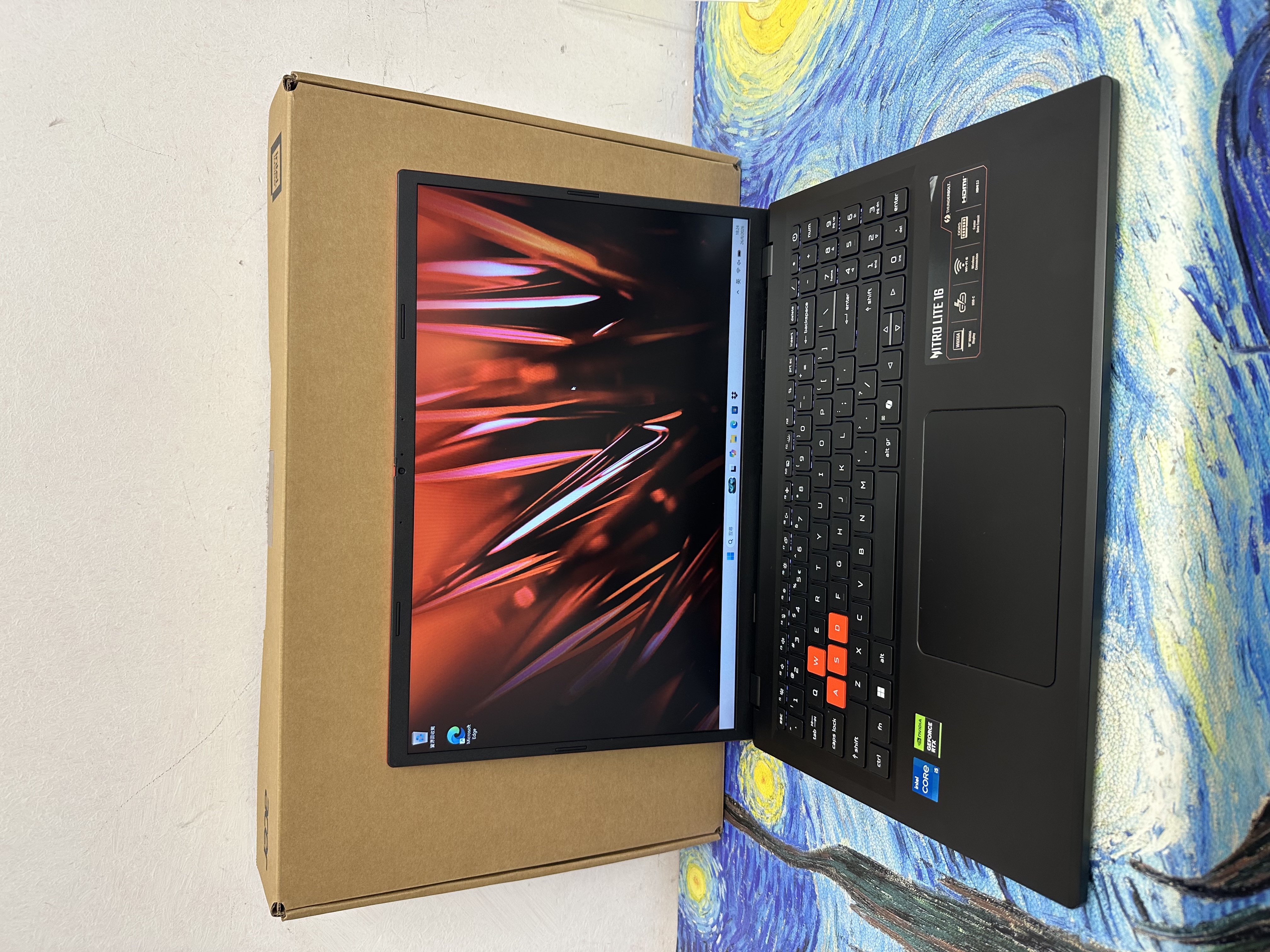 #6107 Acer Nitro  i5-13420H/8,16,32GB Ram/128,256,512GB,1TB SSD/RTX 4050/ 1200P 165Hz / Gaming Laptop / Notebook / PC / Movie / Netflix / YouTube / Music / Type C 充電
