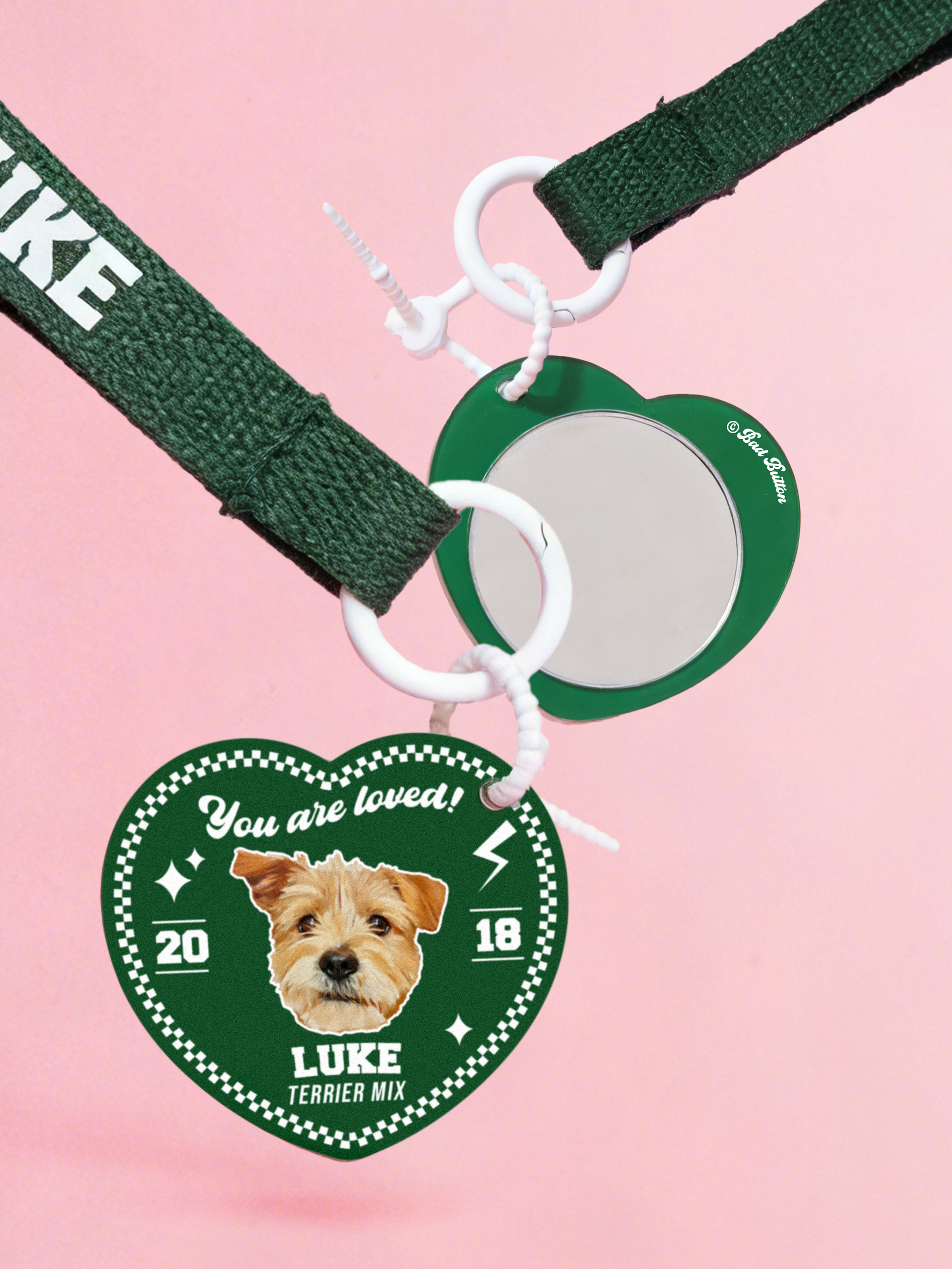 【客製】Beloved - Mirror 隨身小鏡掛飾