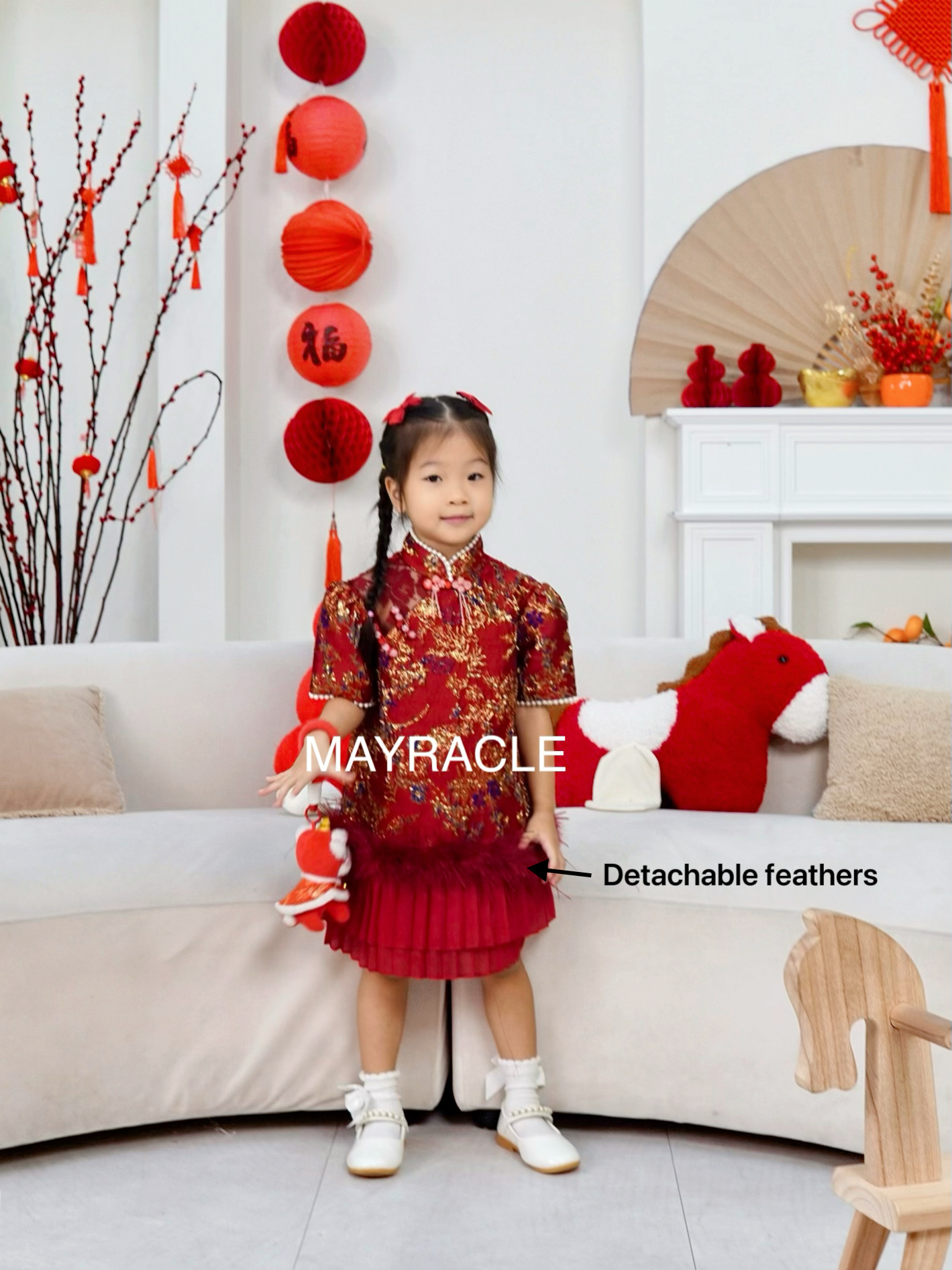 [PRE-ORDER] CNY 2027 Ji (吉) Girl Cheongsam