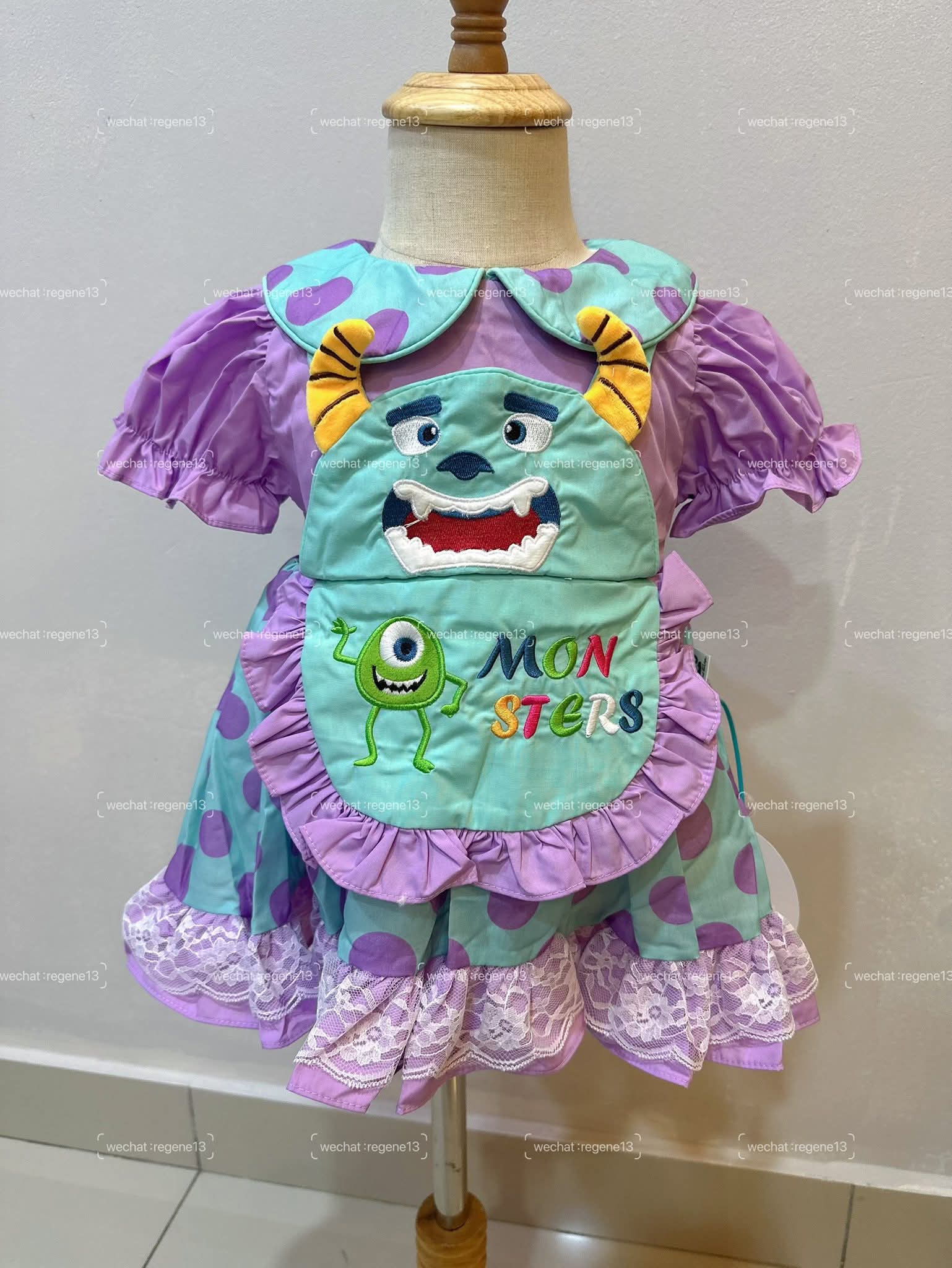 小粗腿 短袖 Monster毛怪