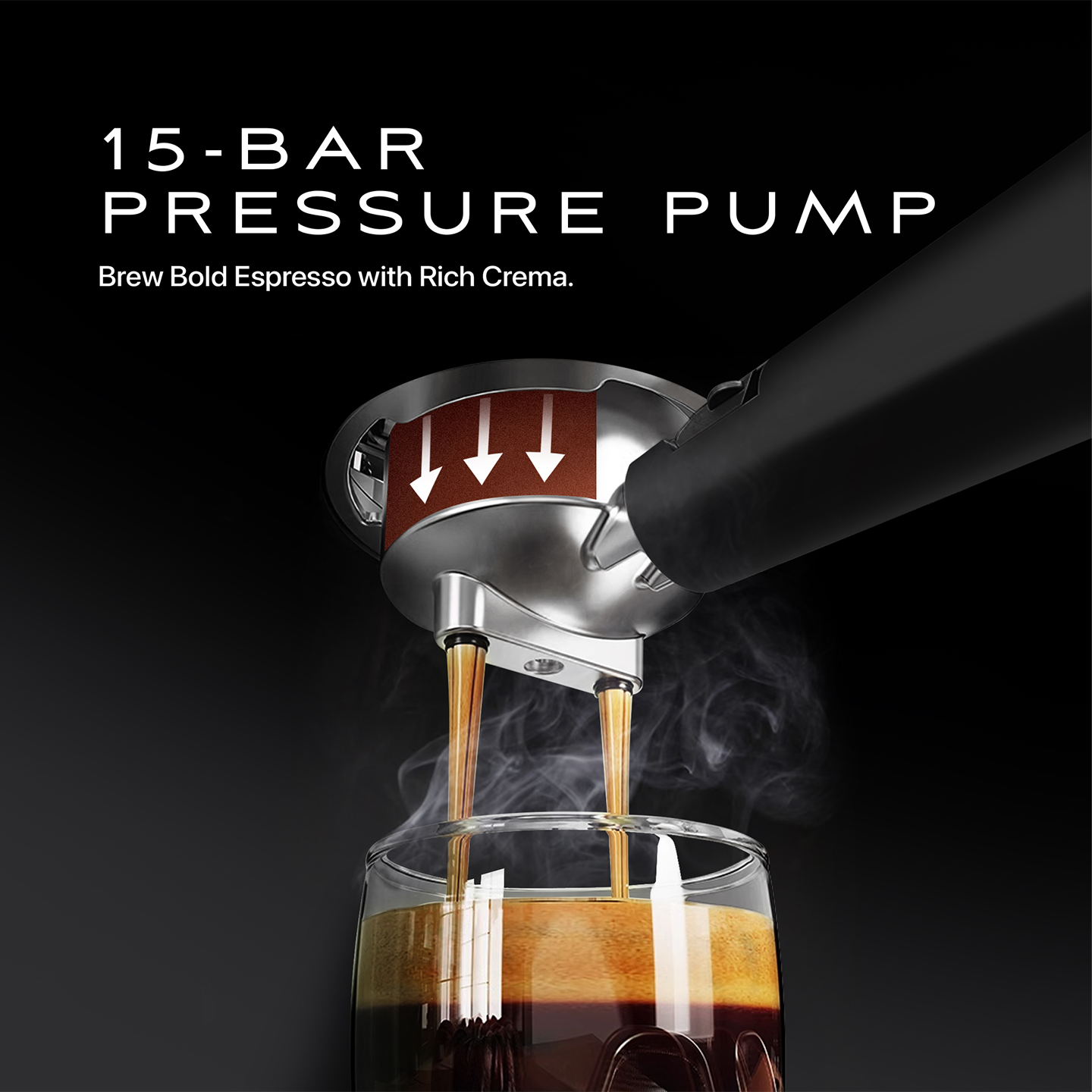 Faber 1.8L Retro Coffee Machine FCM 1815