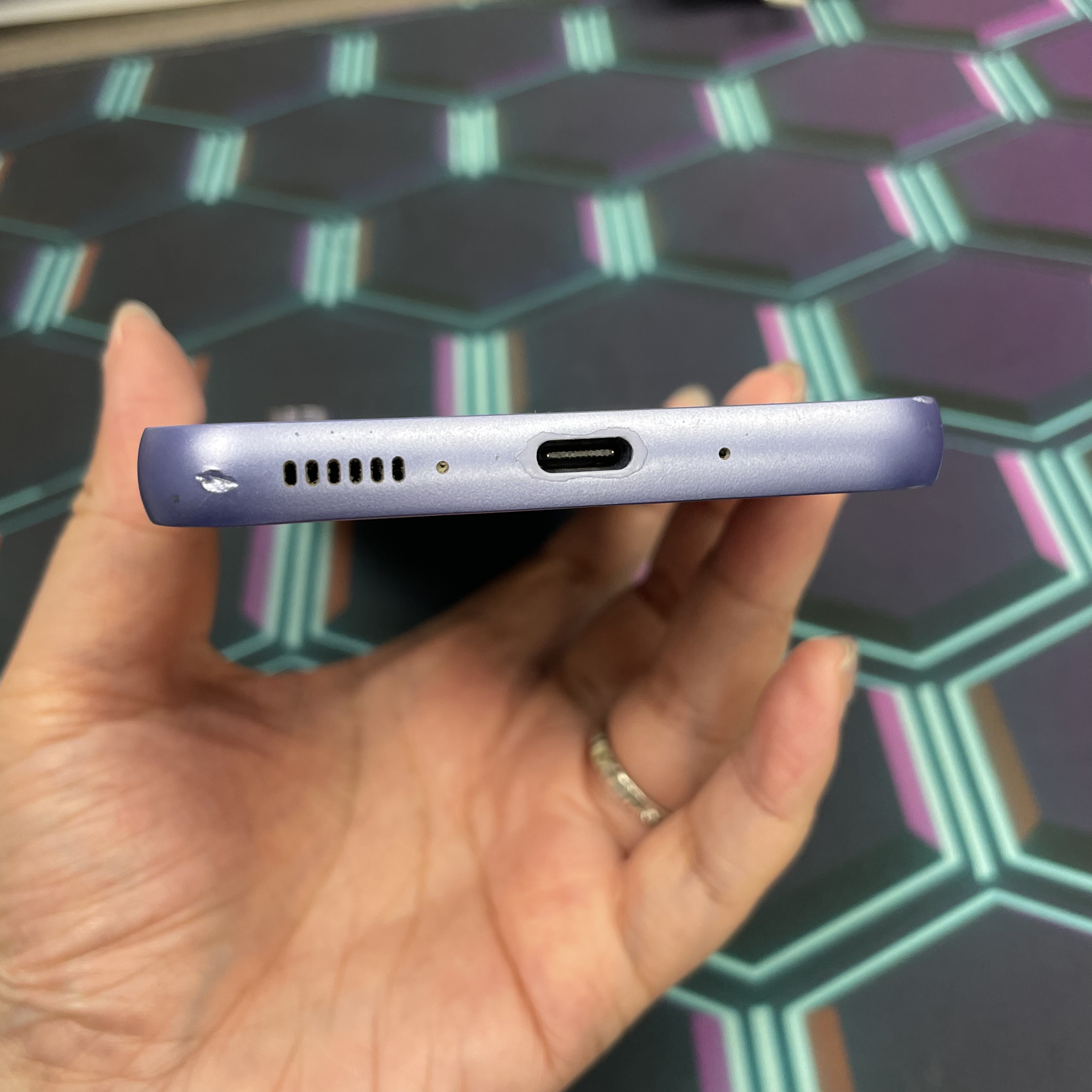 *7589 Galaxy A54 5G 靚機 8+256GB 紫色 purple