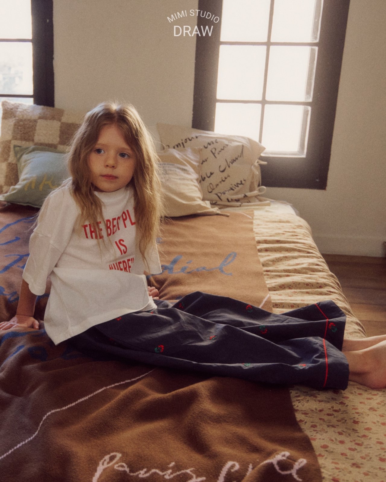 Bymimi | Print Tee (white L105-115/XL115-125)