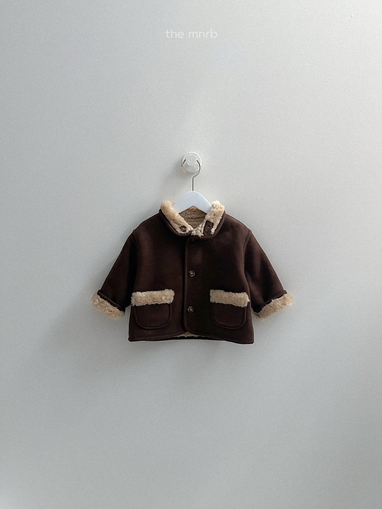 Mnirobe | Reversible suede jacket