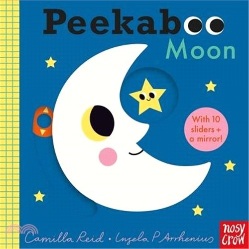 Peekaboo Moon-with 10 sliders and a mirror!