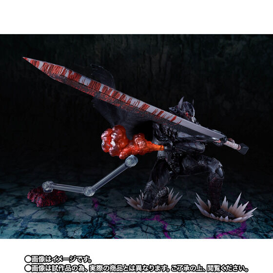 (預訂訂金 $300) (總價 $742) (魂限) Bandai S.H.Figuarts 烙印戰士 格斯 (狂戰士之甲冑) -激情- <戰鬥版> (行版) SHF Guts (Berserk Armor) -Heat of Passion- <Battle Ver.>
