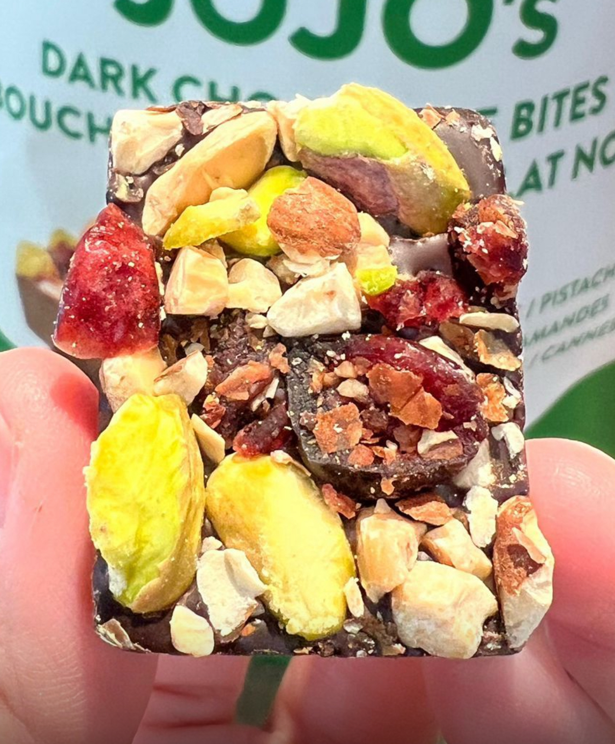 美國直送✈️ ⏰限時特價中JOJO’s開心果杏仁蔓越莓黑朱古力408g