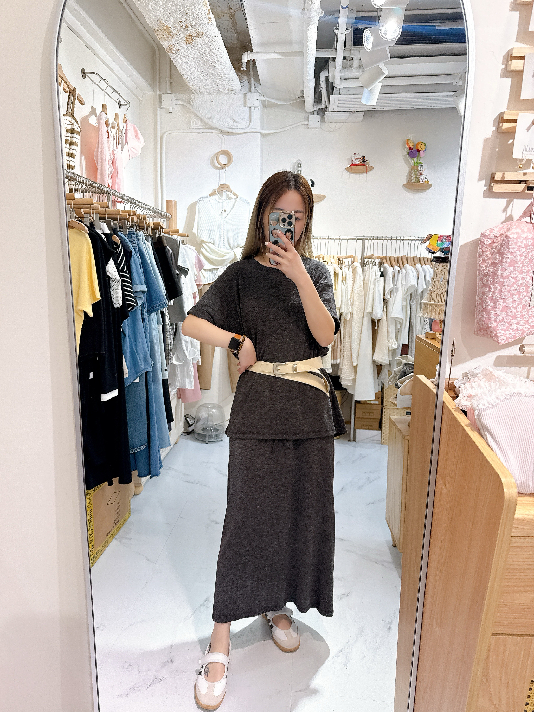 棉skirt