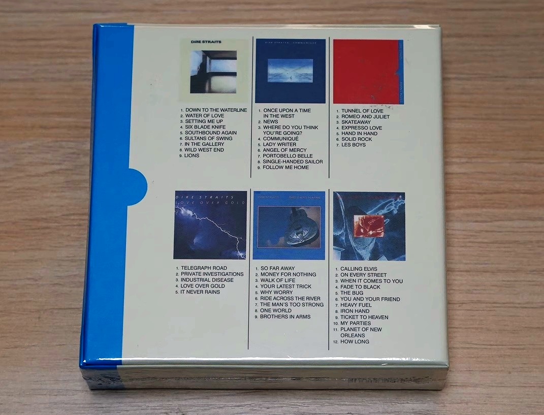 Dire Straits The Studio Albums 1978-1991 Limited Edition 6 CD Box