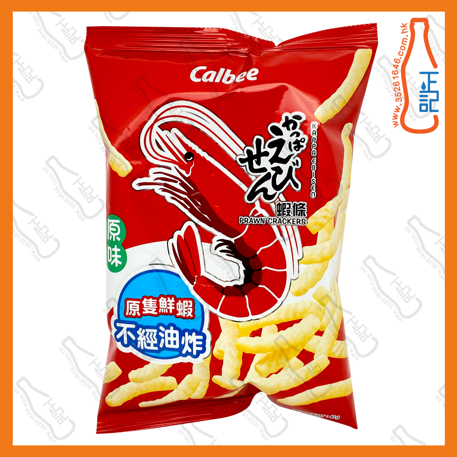 ==卡樂B 原味蝦條 40g /包