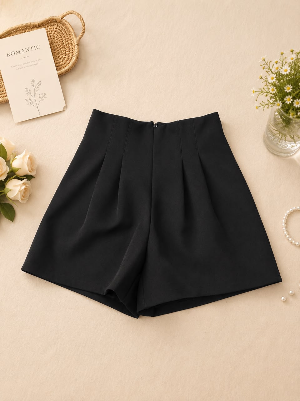 A060395 Minimalist High-Waist Short