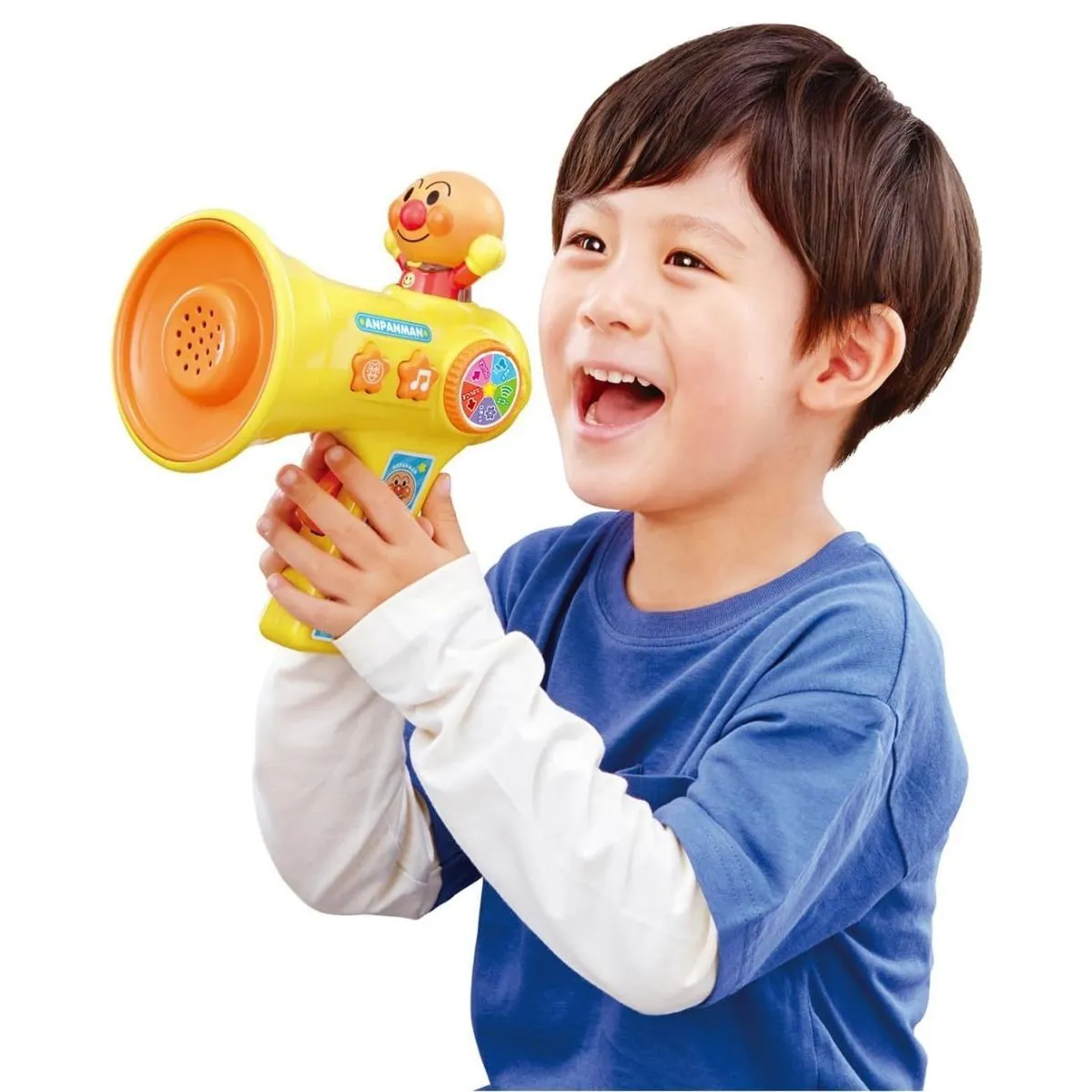 麵包超人說話變聲器 兒童變聲玩具 擴音器錄音玩具 聲音變換麥克風