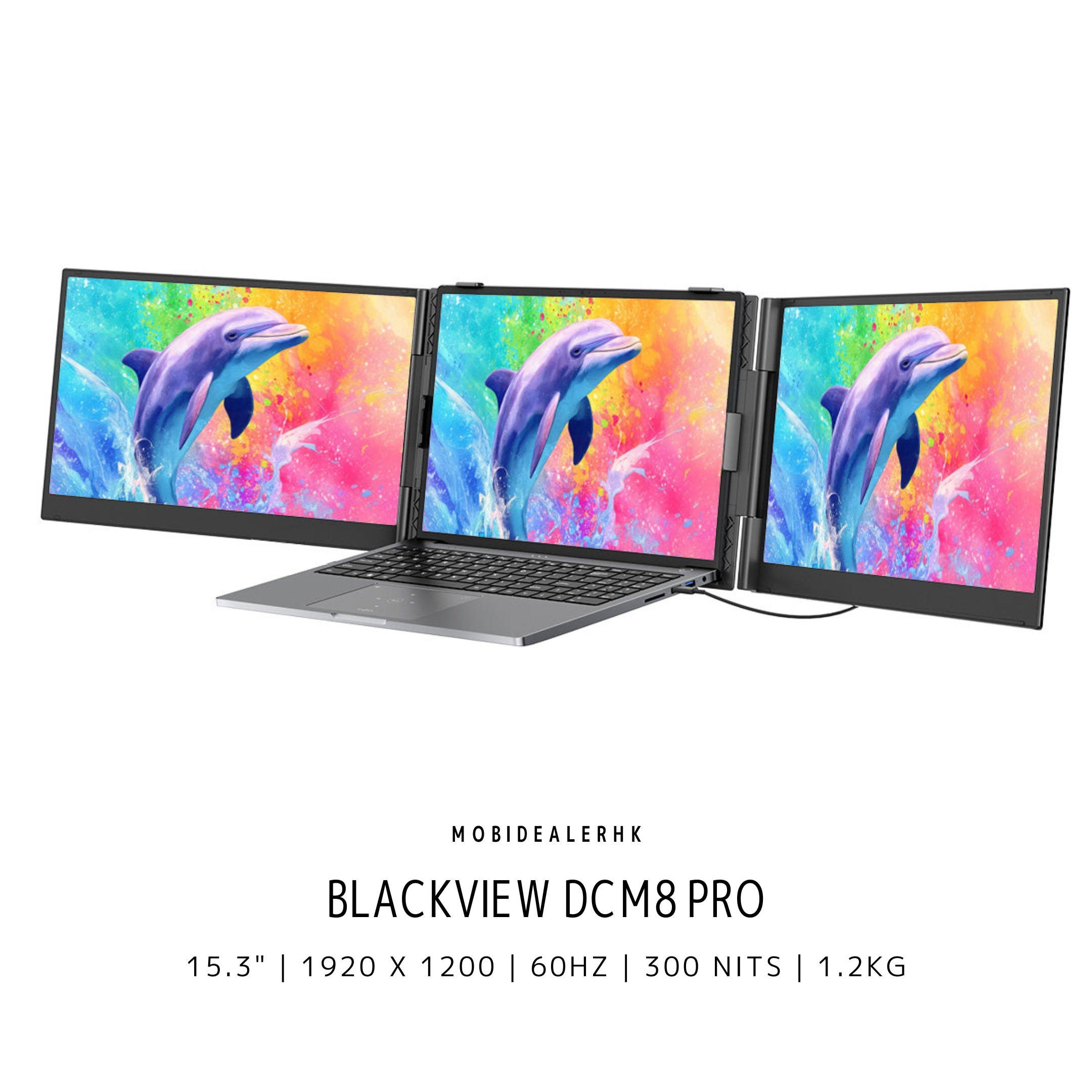Blackview DCM8 Pro | 便攜式螢幕 | 15.3" | 1920 x 1200 | 60Hz | 300 Nits | 1.2kg