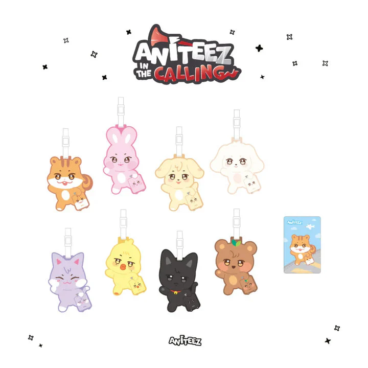 ATEEZ - [ANITEEZ IN THE CALLING] PVC LUGGAGE TAG - JJOONGrami