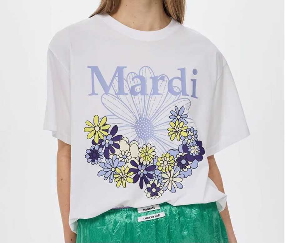 預訂 Mardi Flower短袖Tee [貨號26A621]