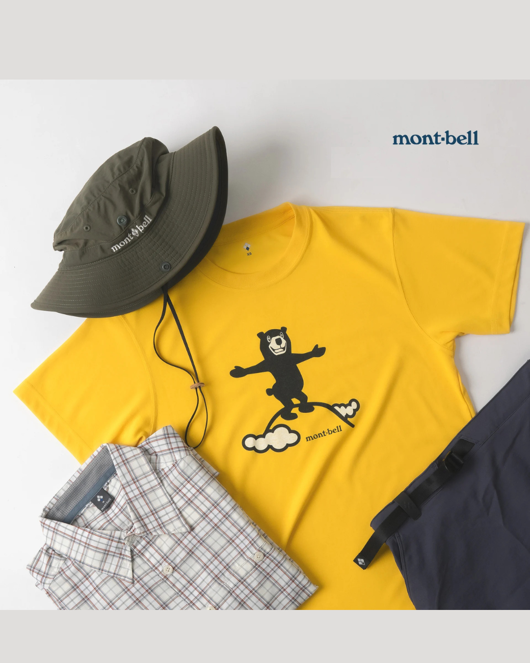 日本代購【 2026新款式 日本直送   montbell WICKRON 透氣 快乾 功能 T-Shirt  男女合穿  | mont-bell unisex print tee 】