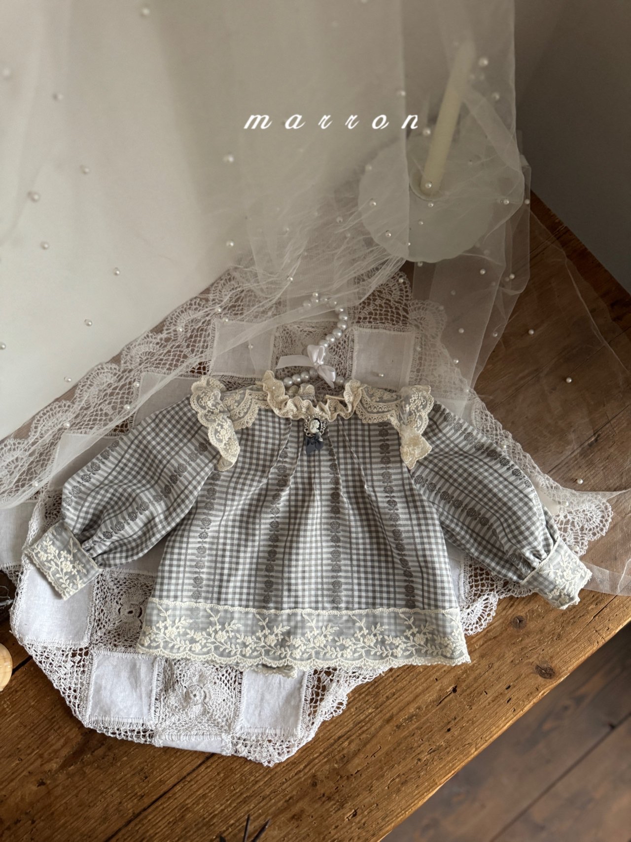 🇰🇷Marron blouse