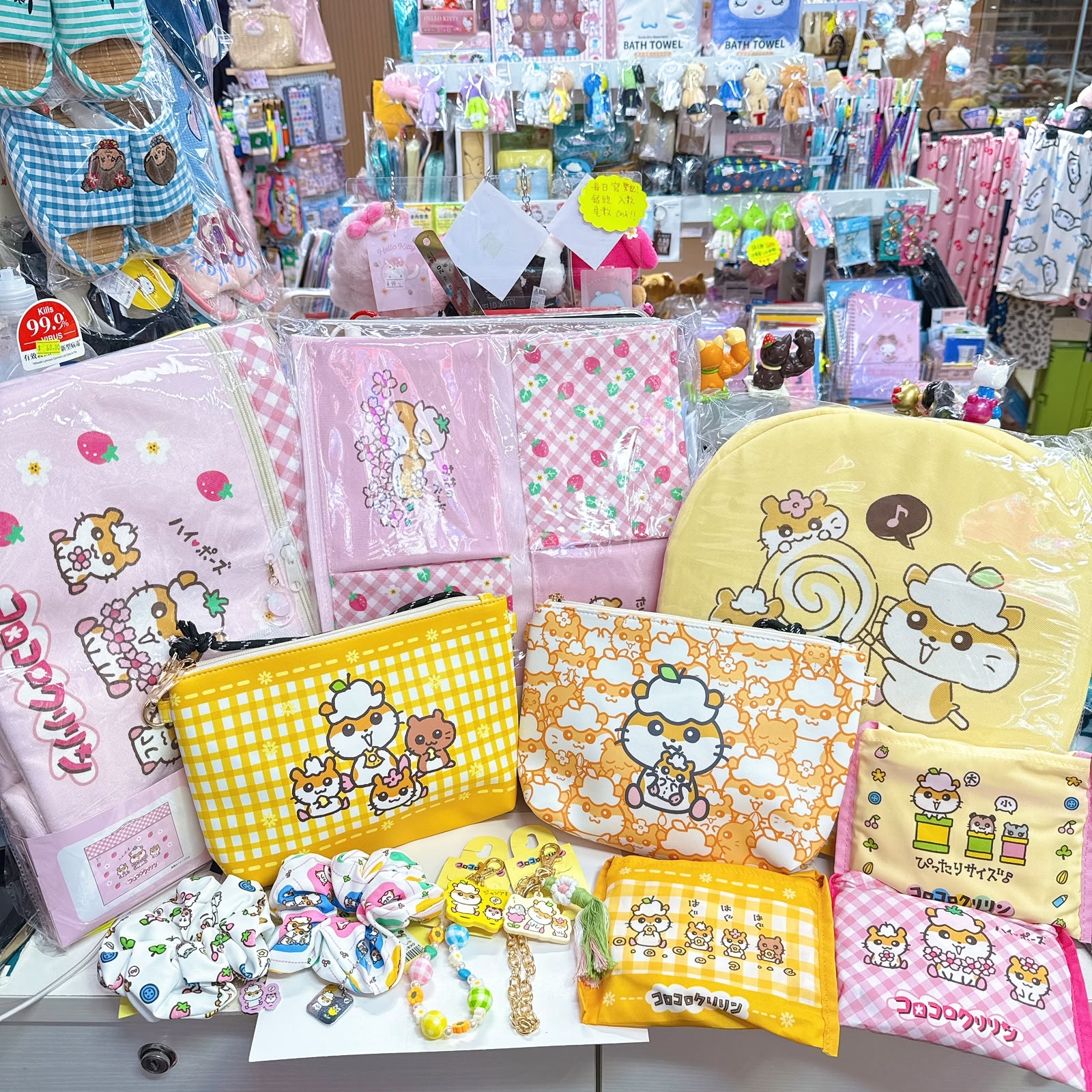 獨家發售！日本直送日本版Sanrio CK鼠多款新款產品有斜孭袋收納袋環保袋，鎖匙扣等等