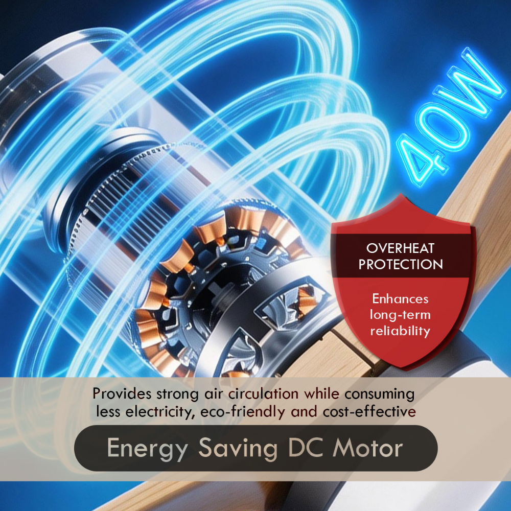 iFan 46in DC Motor Ceiling Fan 6 Speed Selection (IF8346) RU