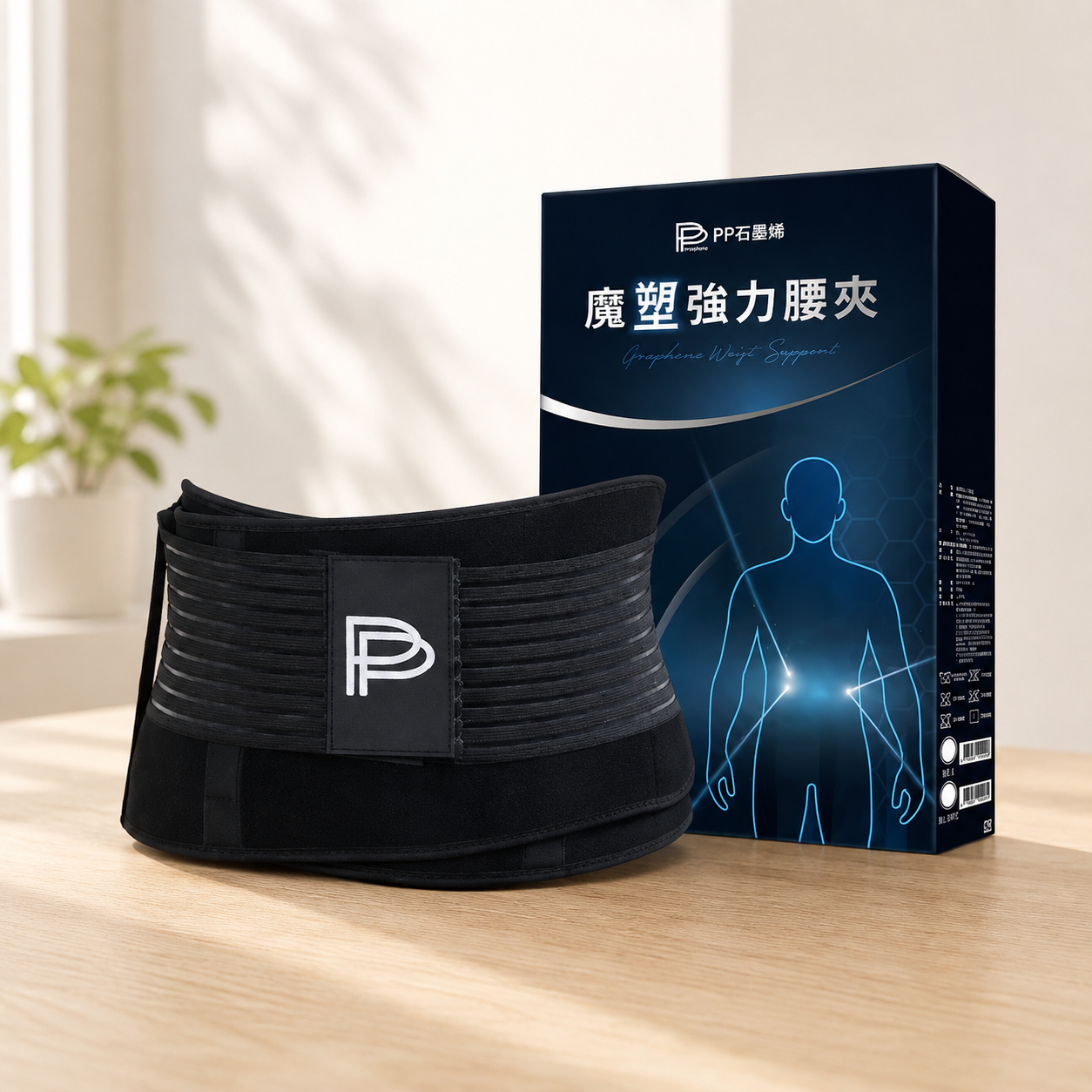 【PP石墨烯】全新升級版 魔塑強力腰夾_醫療級【9/6 截單，預計 :9月中至尾發貨】
