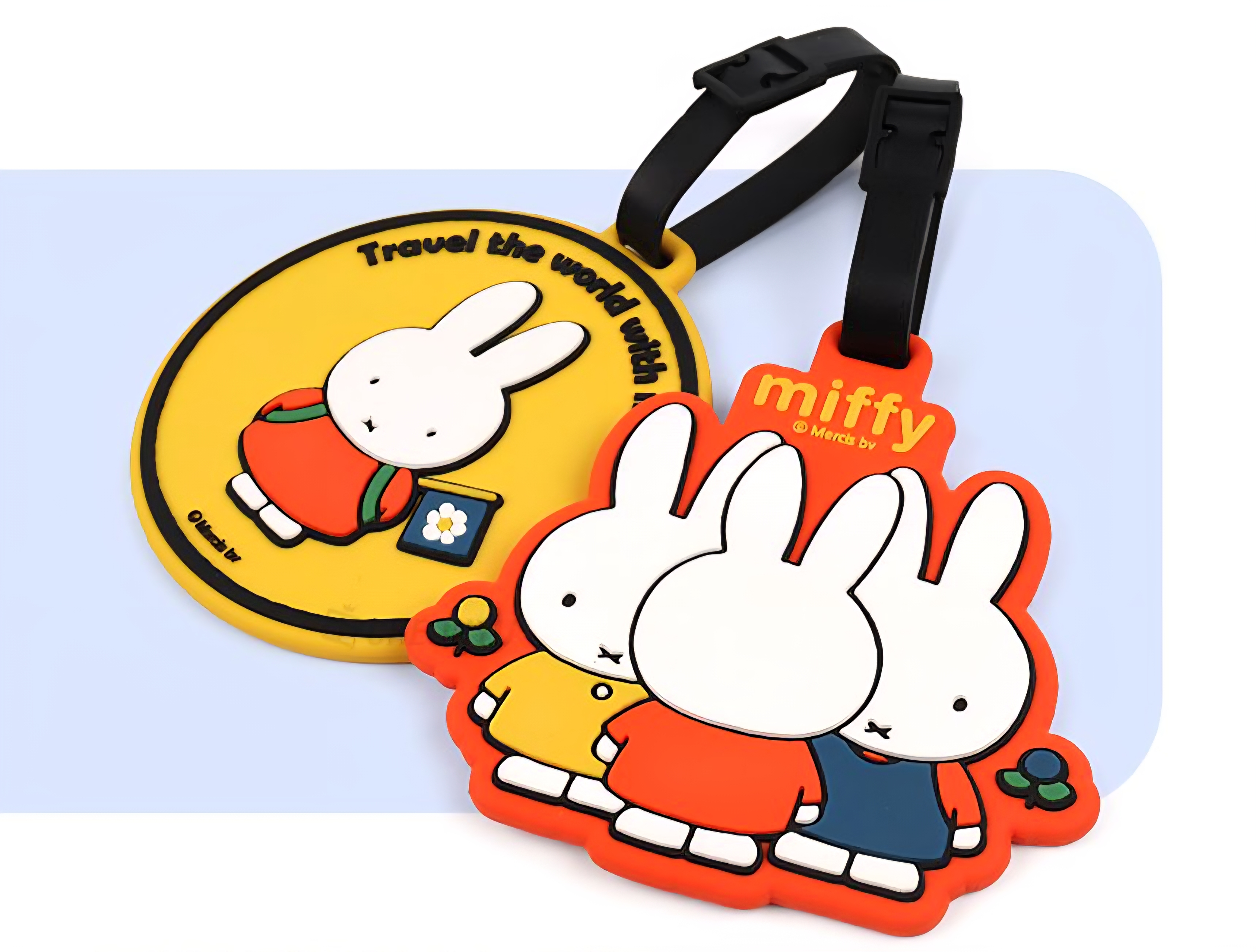 預購 miffy 韓國 矽膠 行李牌