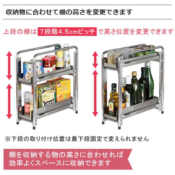 🔥🔥【日本製《川口工器》燕三條不鏽鋼雙層抽屜式廚櫃底收納架】