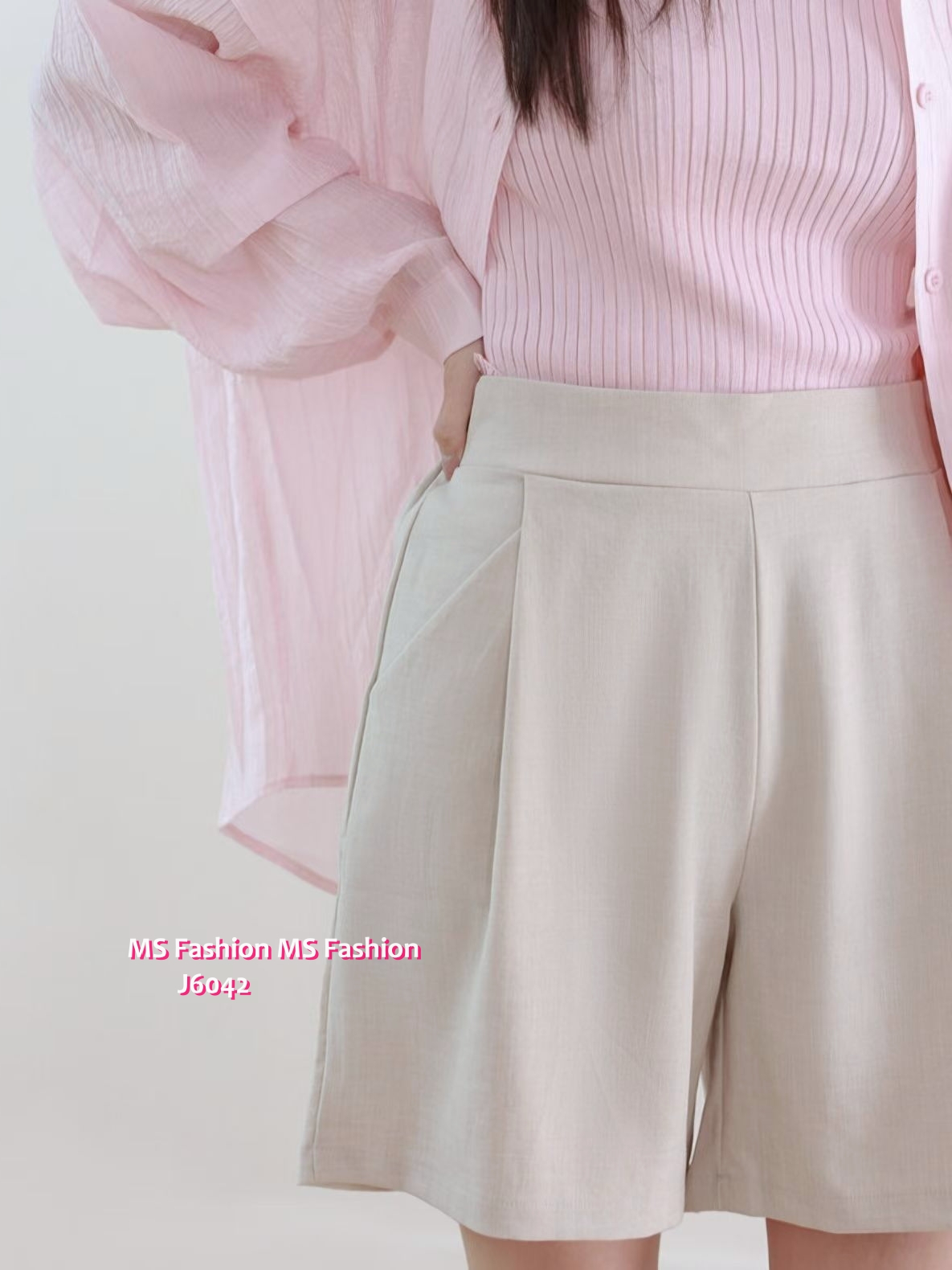 J6042 韓國🇰🇷靚西裝料短褲仔