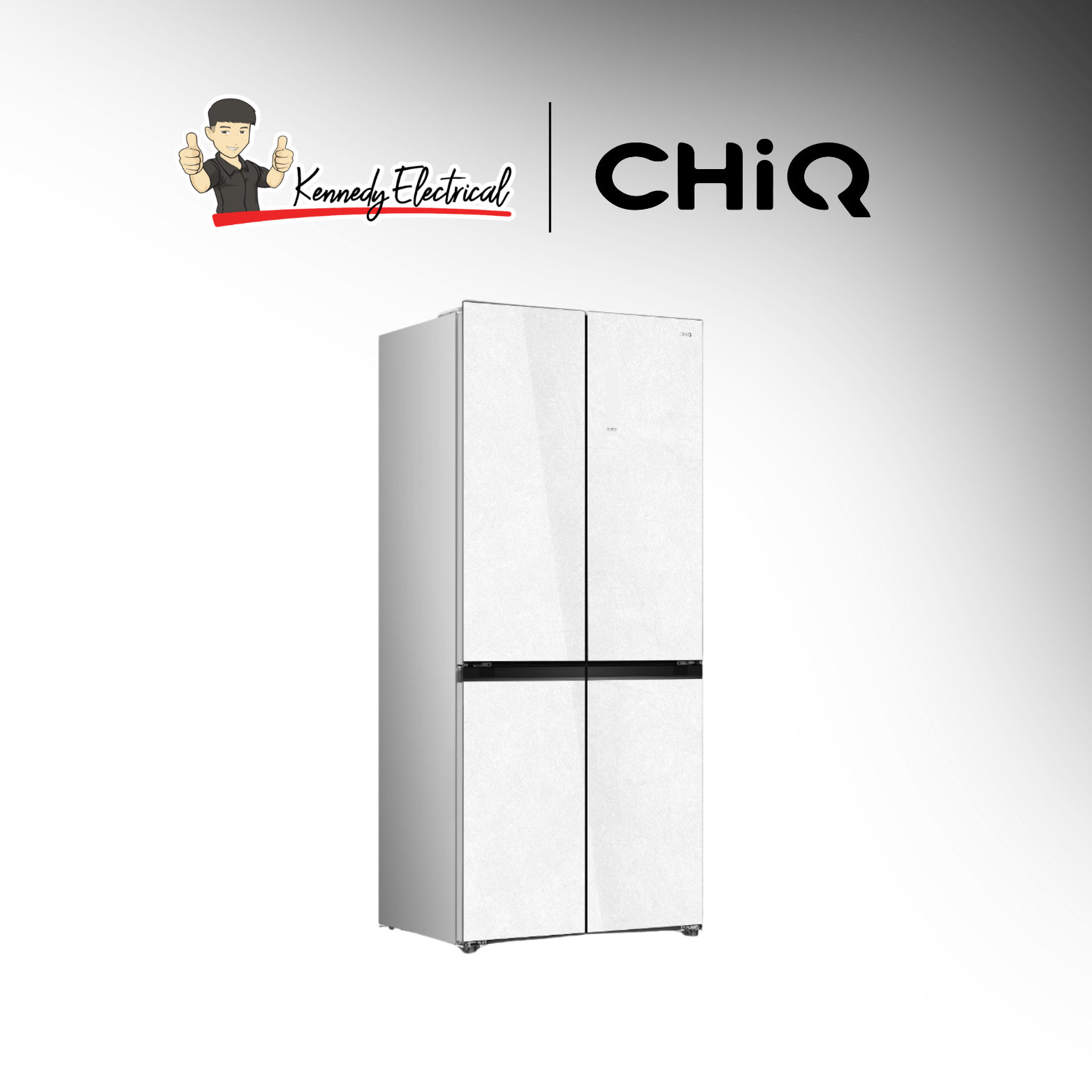 CHiQ CCD688KF-YWH 688L KIT FIT Inverter Cross Door Refrigerator