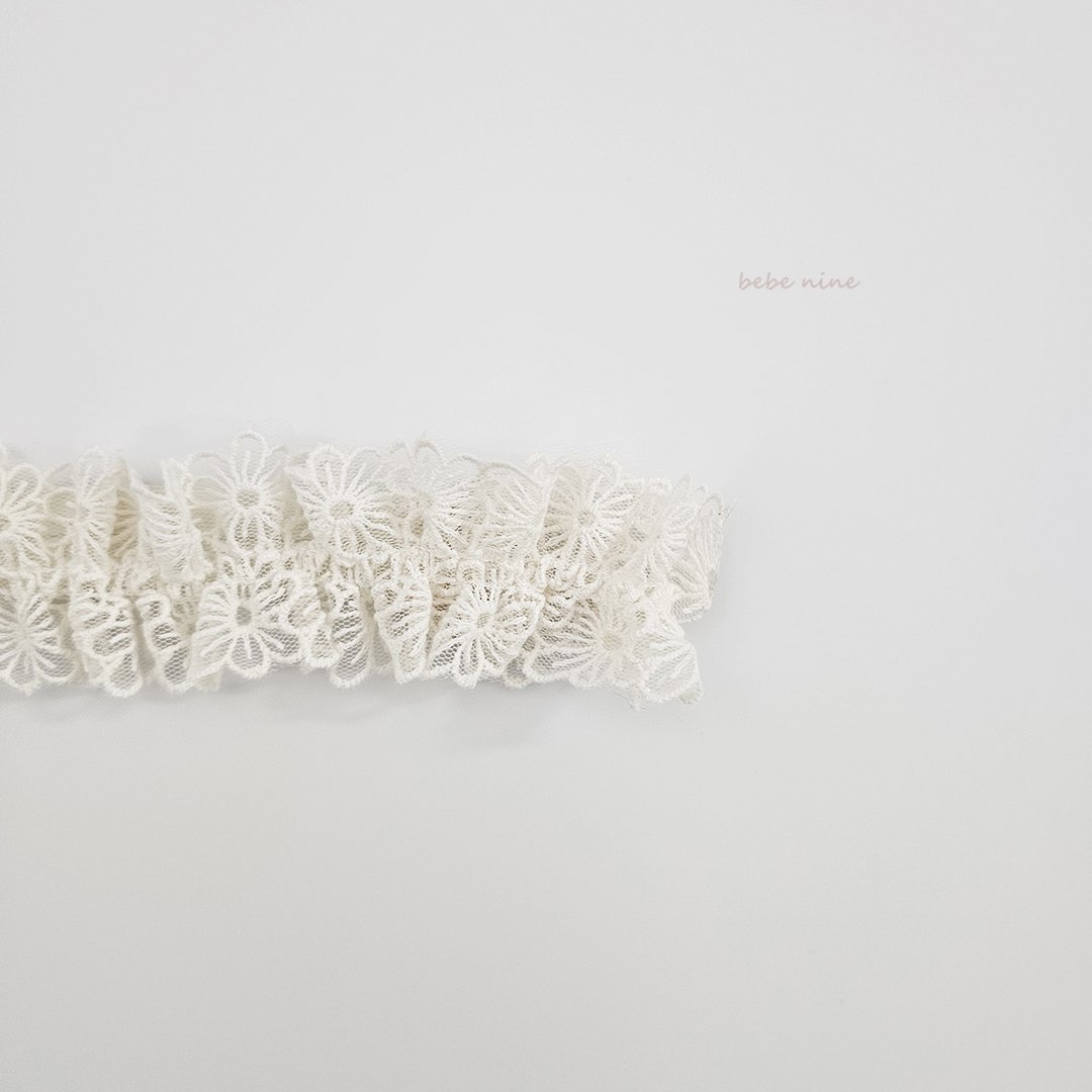 🌸預訂 韓國直送🌸🇰🇷Bebenine蕾絲花邊髮帶