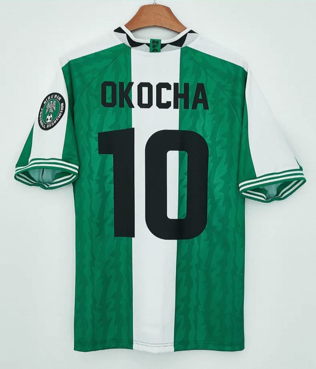 🦅 🥇 Nike Nigeria 尼日利亞 復刻1996 主場球衣 (可加印球員印字) II6988