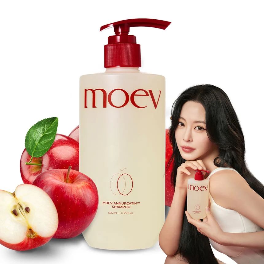 YW260796 - moev Annurcatin Shampoo 天然專利蘋果多酚無矽防脫洗髮露 525ml