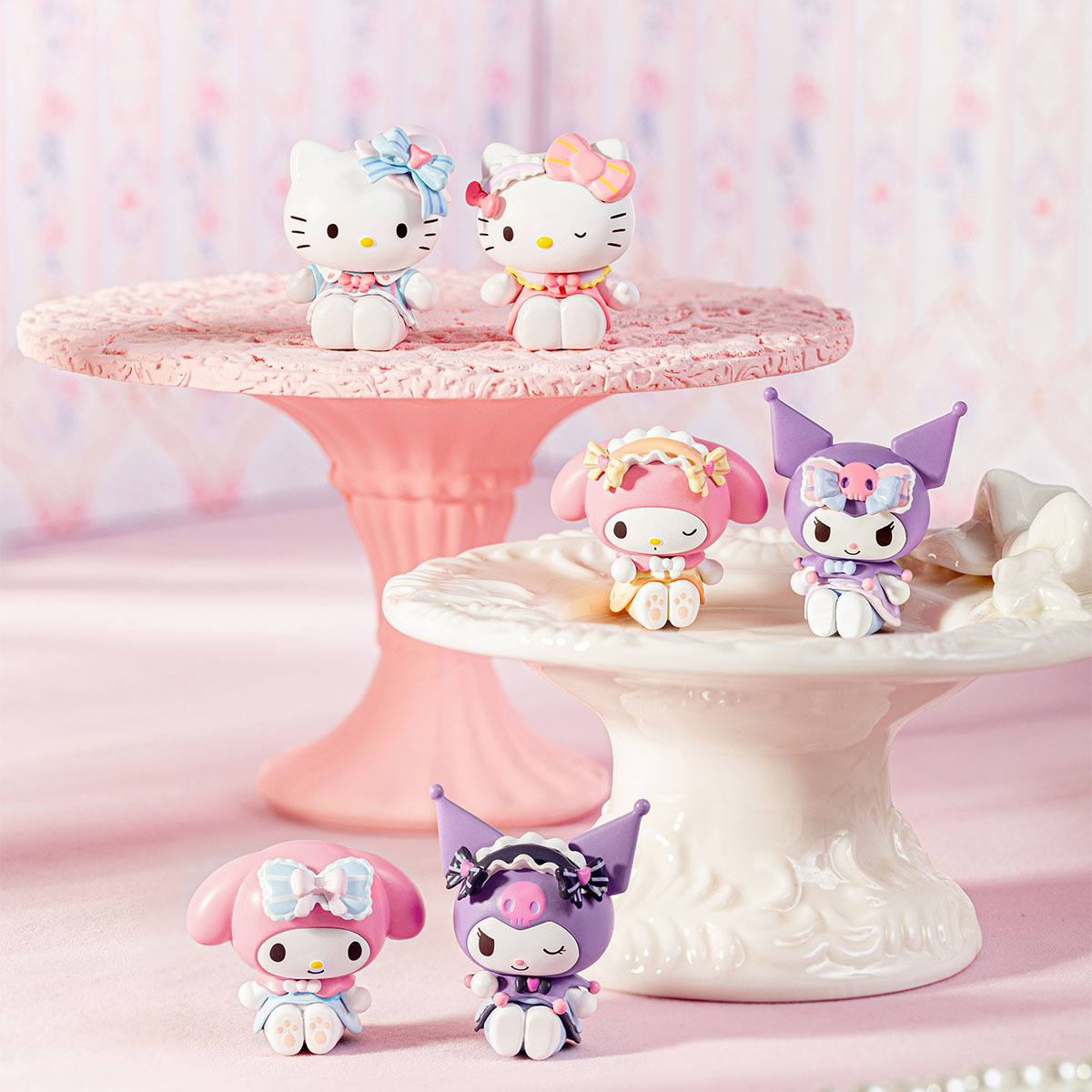 [Sanrio] 甜美蕾絲女孩系列 Moetch 豆豆公仔 (日語/英語) | 1件