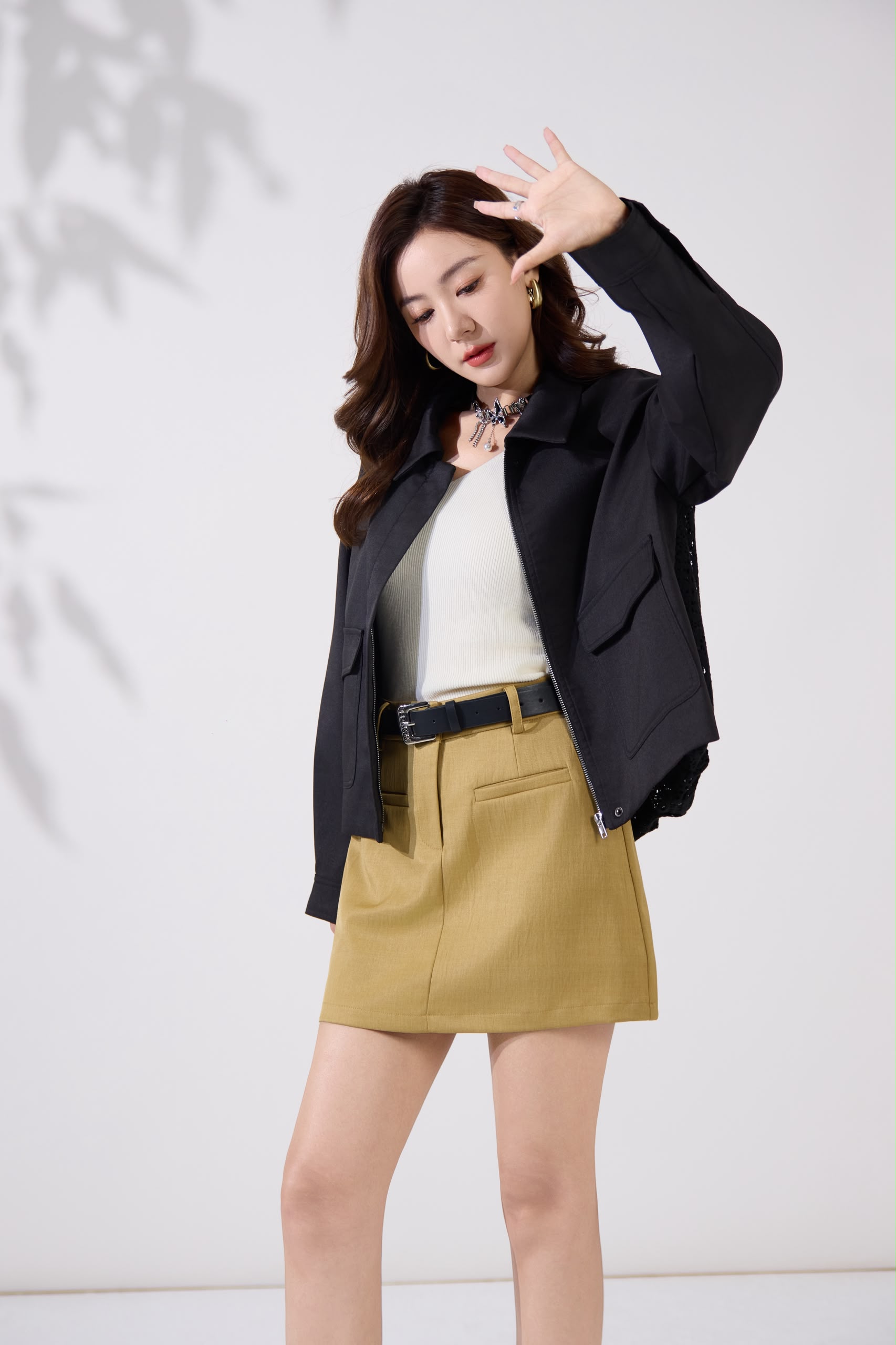 16141351 Harper Utility Cropped Jacket