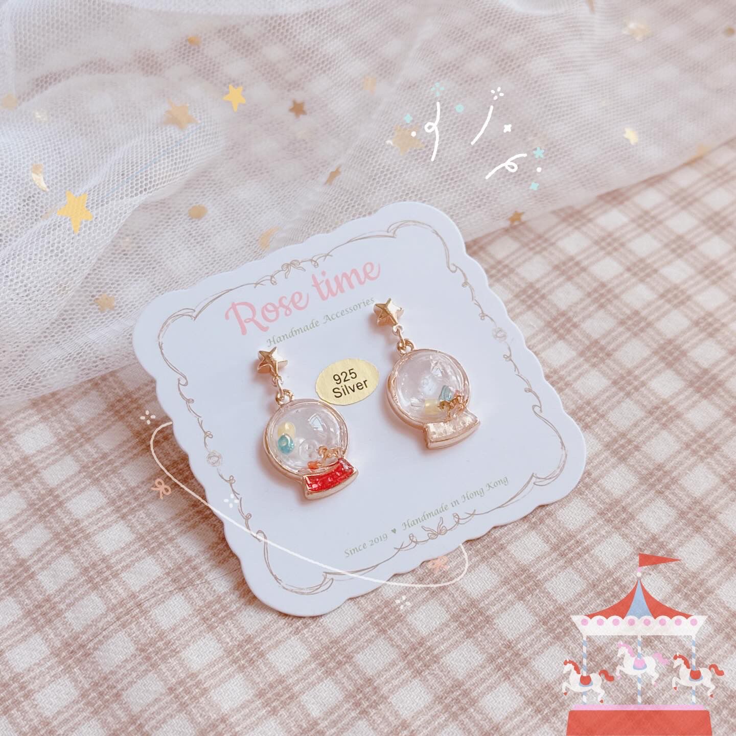 手繪長狗狗/短貓貓 髮夾