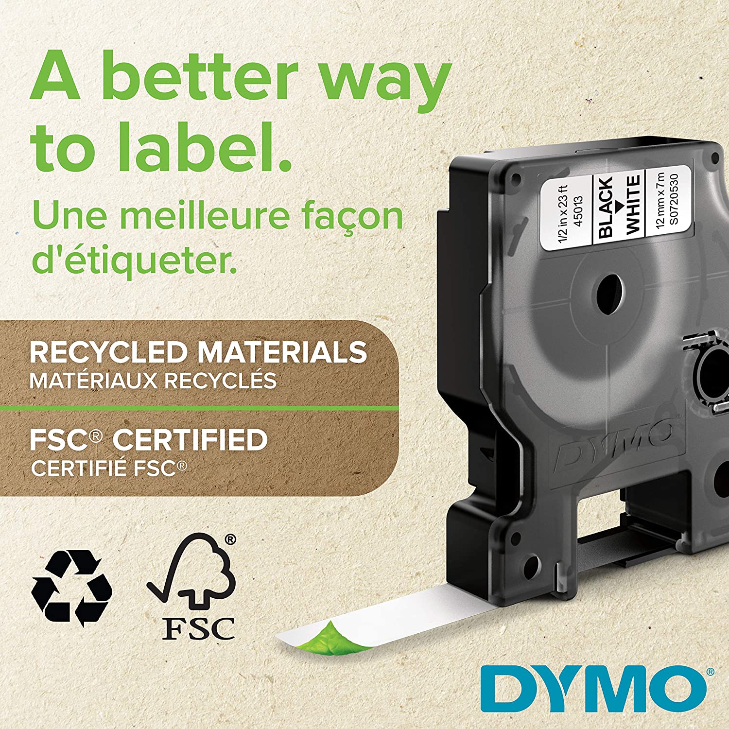 Dymo D1 Label Cassette Tape