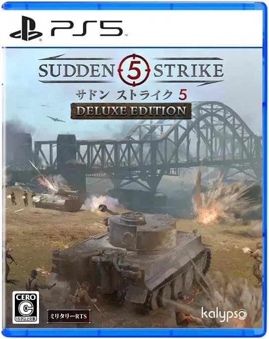 【預售 21/5】PS5 裝甲騎兵 5 豪華版 / Sudden Strike 5 Deluxe Edition 英/日文  (日文封面) PO0498
