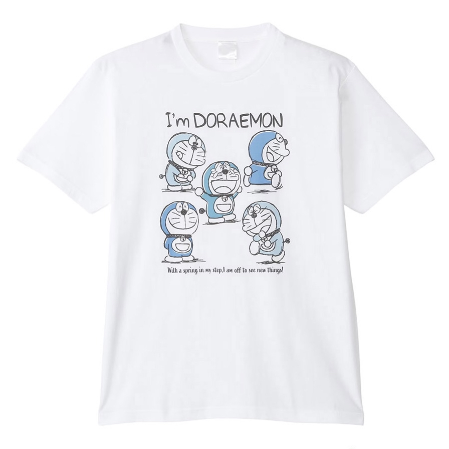 [訂購] 多啦A夢T-shirt 短袖衫 （表情款 / 飛船款）Doraemon Tee (2026新款)