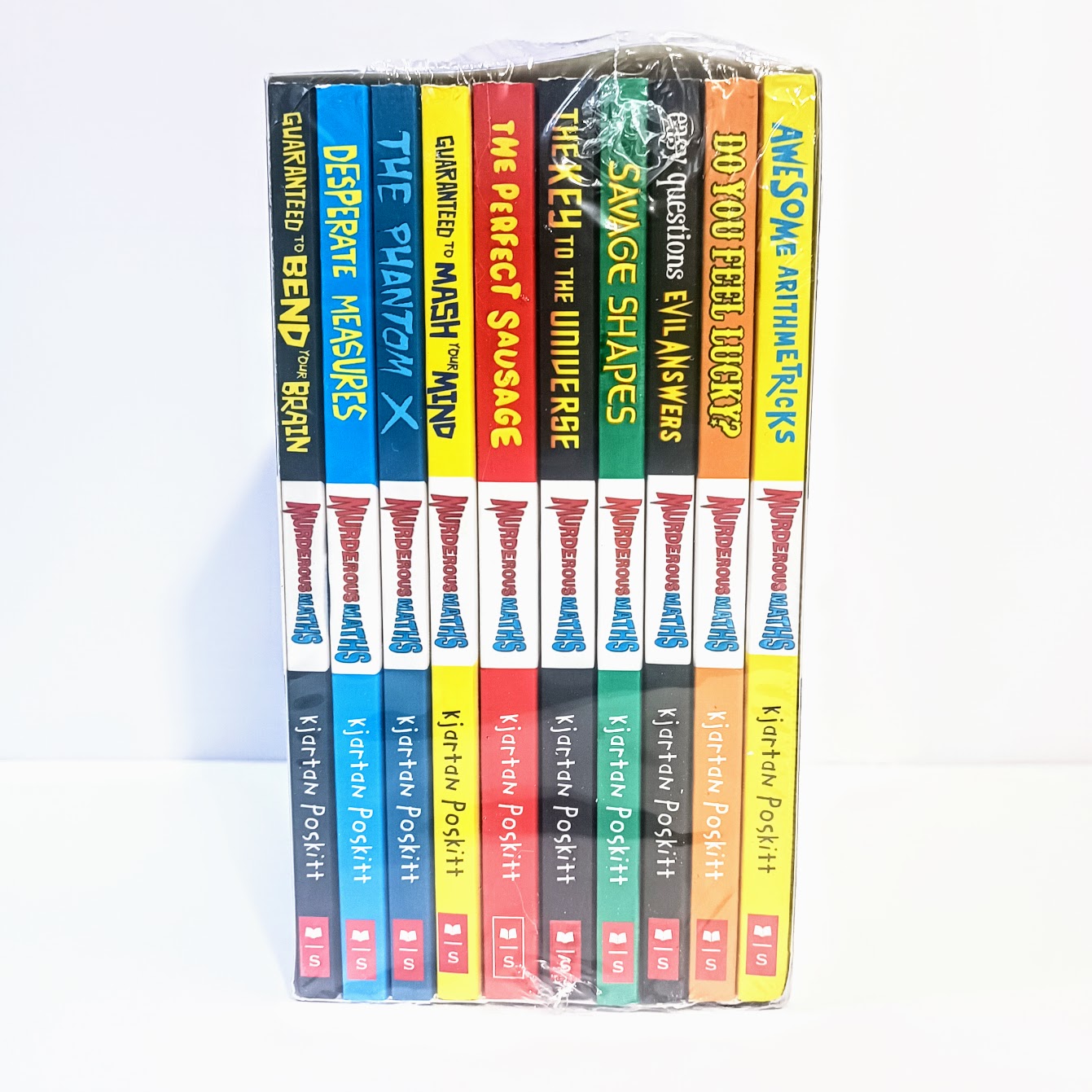 Murderous Maths 10 books 全10冊 橋樑章節書 兒童小說 S74 