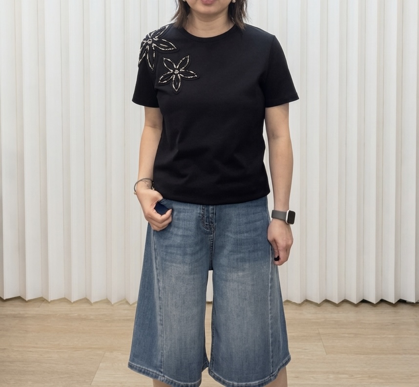 牛仔短褲 M711 843722339