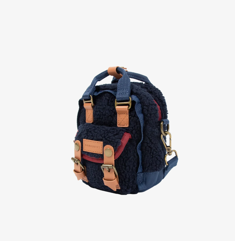 Doughnut Macaroon Tiny Fluffy Series Navy