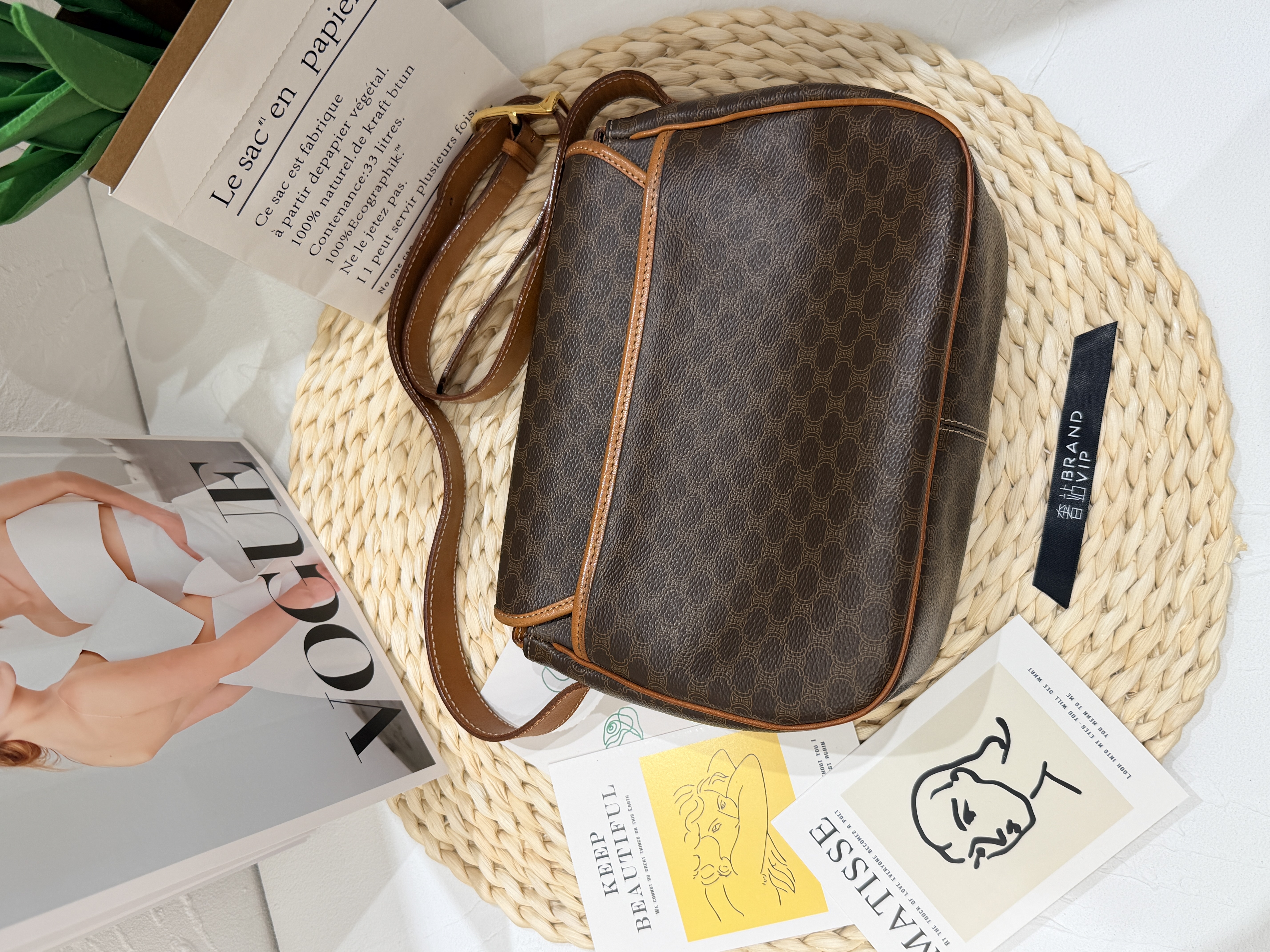 Celine Macadam Shoulder Bag