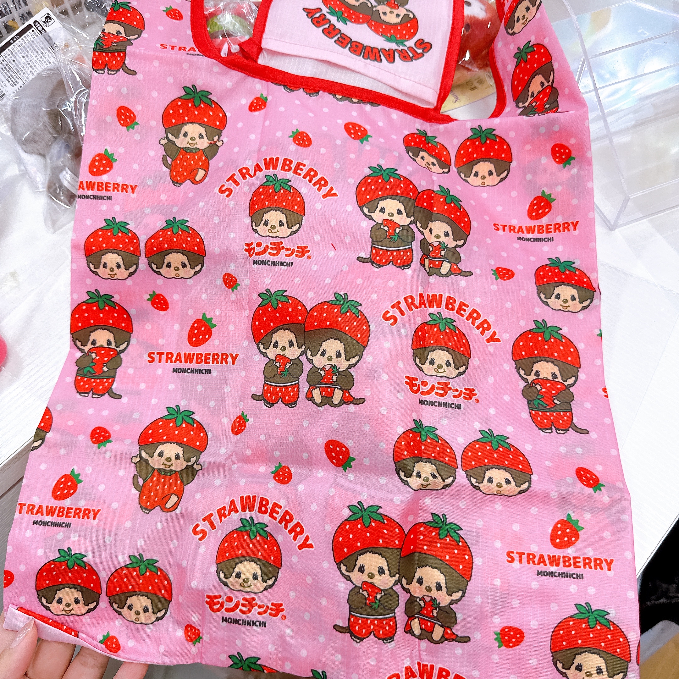 日本直送北海道限定Monchhichi 環保袋