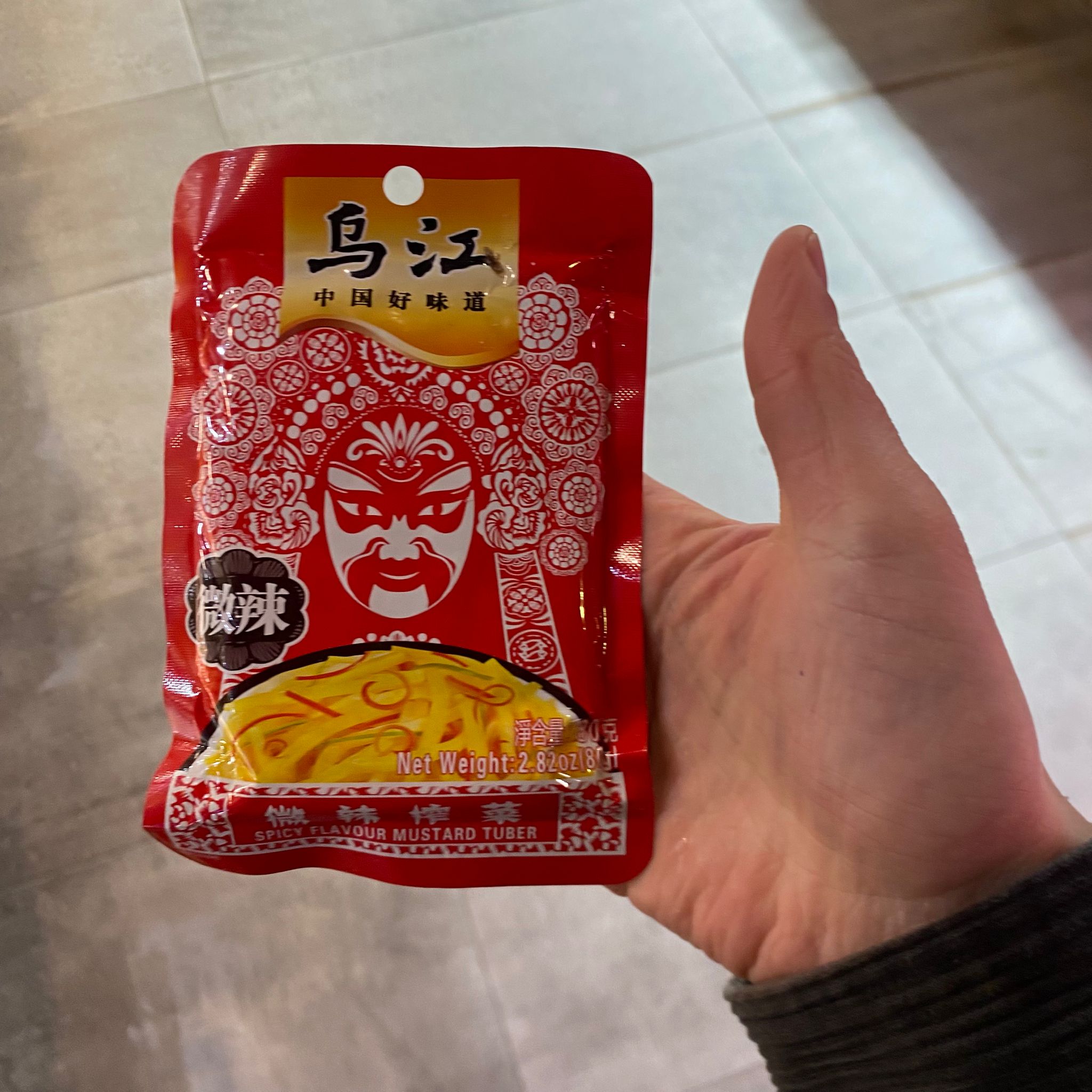 乌江微辣榨菜 - 80克 (2.82盎司)