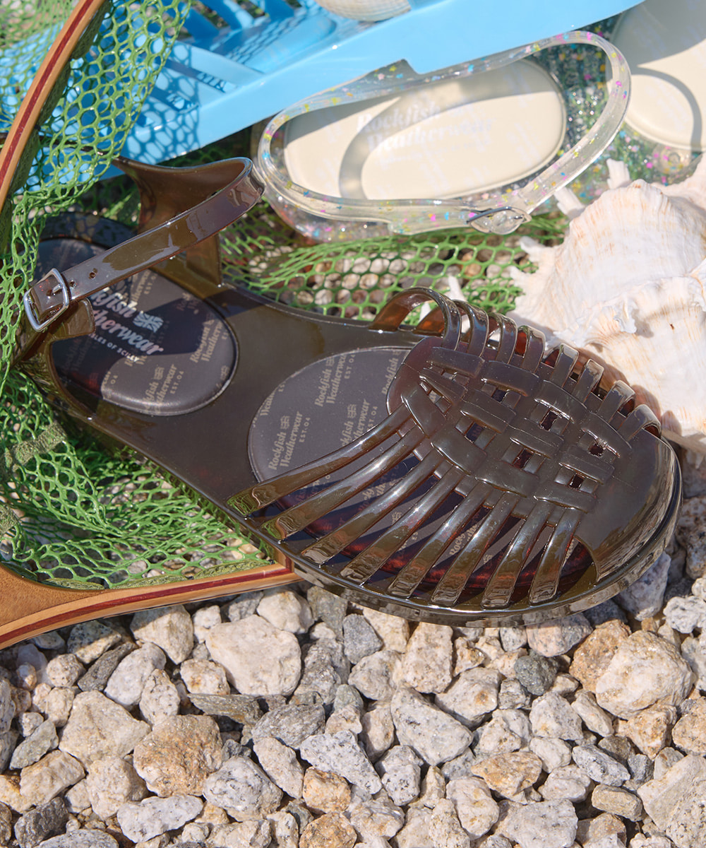 Rockfish Weatherwear GLAIR STRAPPY SANDALS (Clear)